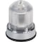 Edwards Signaling Warning Light, Amber, Blue, Red, (6) LED, 24V DC, 65, 120, 240 FPM, 3 1/4 in Dia., Panel/Conduit 125XBRIRBA24D - alternate 1