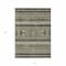 Homeroots 5' X 8' Taupe Beige And Ivory Southwestern Washable Indoor Outdoor Area Rug 582867 - alternate 5