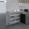 Amgood 14in D x 36in L Stainless Steel Table, Three Undershelves AMG WT-1436-3SH-Z - alternate 5