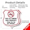 Signmission No Smoking Shield Sign This Is A Smoke F, 6 inch X 6 inch, Plastic Sign, 2PK SHI-P-2PACK-6-402 - alternate 5