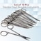 A2Z Scilab 10-Pcs Set, Iris Lab Scissors, 4.5 inch, Curved A2Z-ZR1090 - alternate 7