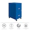 Space Solutions 14.25 in W 2 Drawer Mobile Vertical File Cabinet, Classic Blue 24409 - alternate 9