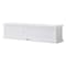 Homeroots 71in Classic White Entertainment Unit with Two Drawers 397772 - alternate 5