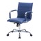 Leisuremod Harris Faux Leather Office Chair, Navy Blue HO19BUL - alternate 7