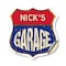 Signmission Nick's Garage, 12 Inch X 12 Inch, Vinyl Decal SHI-D-12-383-NICK - alternate 1