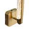 Cwi Lighting Curva Integrated LED 19in Brass Wall Light with Handcrafted Glass 1725W19-1-624 - alternate 4