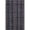 Jonathan Y Orton Distressed Ticking Stripe Non-Slip Machine-Washable Charcoal/Cream 3 ft. x 5 ft. Area Rug WSH519C-3 - alternate 1