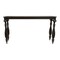 Homeroots 54" Black Solid Wood Distressed Console Table 488806 - alternate 4