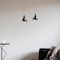 Homeroots Set of Two Black Resin Climbing Man Hanging Dimensional Sculpture, 2PK 358146 - alternate 2