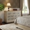 Homeroots 64" White Solid Wood Seven Drawer Double Dresser 521247 - alternate 5