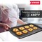 Bakken-Swiss 3-Piece Cookie Sheet Set, Non-Stick, Stackable, Gray Ceramic Coating, Dishwasher Safe BKWAV3PGY - alternate 5