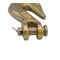 Mytee Products 4 Pack 1/4in G70 Clevis Grab Hooks 2860 lbs WLL Forged Steel for Lifting, Rigging, 4PK GH14x4 - alternate 7