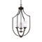 Generation Lighting Hanford 3-Light Hall/Foyer Pendant, Bronze Finish 5224503-710 - alternate 2