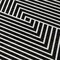 Homeroots 9' X 12' Black And Ivory Geometric Washable Indoor Outdoor Area Rug 612110 - alternate 6
