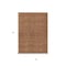 Homeroots 3' X 5' Orange And Ivory Geometric Washable Indoor Outdoor Area Rug 613572 - alternate 4