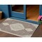 Homeroots 3' X 5' Taupe Gray And Ivory Oriental Washable Indoor Outdoor Area Rug 598448 - alternate 1