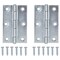Prosource Cabinet Hinge, Steel, Zinc, Fixed Pin, 180 deg Range of Motion, Full Mortise Mounting, 28 Pair lb LR-051-PS - alternate 1