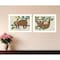 Homeroots Set Of Two Cute Sloths 2 White Framed Print Wall Art, 2PK 406040 - alternate 4