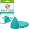 Scotch-Brite Bathroom Buildup Remover, Foam Abrasive, 4.4 in L, 3.8 in W, Green, 2PK 835T - alternate 1