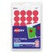 Avery Dennison Label, 0.75", Round, Red, PK1008 05466 - alternate 1
