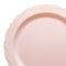 Smarty Had A Party 10" Pink Vintage Round Disposable Plastic Dinner Plates (120 Plates), 120PK 860PNK-CASE - alternate 6
