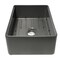 Alfi Brand Grey Matte Workstation 30''X20'' Single Bowl Step Rim Fireclay Farm Sink W/ Accessories ABFS3020-GM - alternate 5