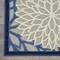 Homeroots 12' X 15' Blue And Ivory Indoor Outdoor Area Rug 521648 - alternate 5