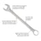 Sunex 14 Piece SAE Raised Panel Combination Wrench Set 9714A - alternate 5