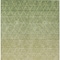 Homeroots 8' X 10' Artichoke Green And Beige Geometric Washable Indoor Outdoor Area Rug 605780 - alternate 5