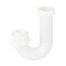 Do It Best 1-1/2'' or 1-1/4'' x 1-1/2'' Flexible White Plastic J-Bend Extendable to 9-1/2'' DIB21255 - alternate 2