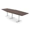 Skutchi Designs 12 Person Conference Table With Power Unit | 12' Hexagon Table | Harmony Series HAR-HEX.IR-48X144-T-H3041-NA - alternate 1