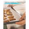 Black & Decker 3-Piece Carbon Steel Baking Sheet Set, Includes 13'', 15'', 17'' Cookie Sheets for Baking,  BDK402B - alternate 3