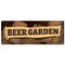 Signmission Beer Garden, 18 Inch, Banner B-30348 - alternate 1