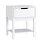 Flash Furniture Dallas Wooden Night Stand, Bedroom Side Table with Storage Drawer and Shelf for Kids in White MG-9007-1-NS-WH-GG - alternate 7