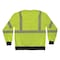 Ergodyne Hi-Vis Sweatshirt, M, Lime 22973 - alternate 4