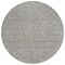 Homeroots 8' Gray Gold And Ivory Round Polka Dot Washable Indoor Outdoor Area Rug 599048 - alternate 6