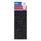 Creative Start Letters, Numbers and Symbols, Adhesive, Black with White Outline, 1 in. h, 256 Characters 098135 - alternate 1