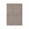 Homeroots 5' X 8' Brown And Beige Geometric Washable Indoor Outdoor Area Rug 595632 - alternate 4