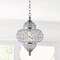 Jonathan Y Juliette 12" Crystal/Metal LED Pendant, Chrome JYL6111A - alternate 10