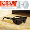 Ergodyne Translucent Smoke Frame G15 Gray Lens Safety Glasses, AFAS Polarized Lenses SIXTEN-AFASPZ - alternate 6