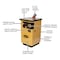 Powermatic OSS10, Oscillating Spindle Sander - 1PH, 115V, 1HP,  PM1-266 - alternate 7
