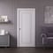 Sartodoors Sliding Pocket Door 42x96 inches White Solid Core Modern Interior ROYAL9811PD-EMAL-4296 - alternate 1