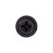 Auveco Phillips Flat Washer Head Tapping Screw #6 x 1/2in Black, 100PK 12950 - alternate 2
