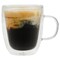 Mr. Coffee Retro Machiatto 2 piece 16 Ounce Double Wall Insulated Glass Mug Set 750123599M - alternate 3