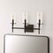 Jonathan Y Cato 21.25" 3-Light Modern Farmhouse Iron/Glass LED Vanity, Oil Rubbed Bronze/Clear JYL7807A - alternate 5