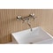 Kingston Brass Double-Handle Wall Mount Bathroom Faucet, Brushed Nickel KS2118BEX - alternate 3