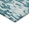 Homeroots 5' X 8' Teal Blue And Ivory Abstract Washable Indoor Outdoor Area Rug 613375 - alternate 8