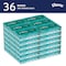 Kleenex Facial Tissue, Kleenex Comfort Touch, Flat Box, 2 Ply, 100 Sheets/Box, 36PK 21400 - alternate 8