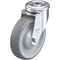 Blickle Kingpn Swivel Caster, TPR, 6-5/16", 440 lb. LER-TPA 160KA - alternate 1