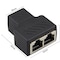Sanoxy RJ45 Splitter Adapter 1 to 2 Ways Dual Female Port CAT5/6/7 LAN Ethernet Cable Adapter SNX-CABLE119 - alternate 3